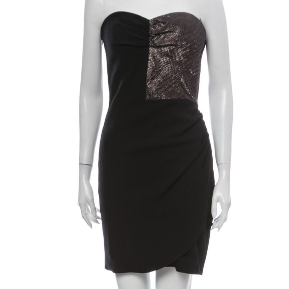 Surface to Air Metallic Strapless Mini Dress - Picture 1 of 14
